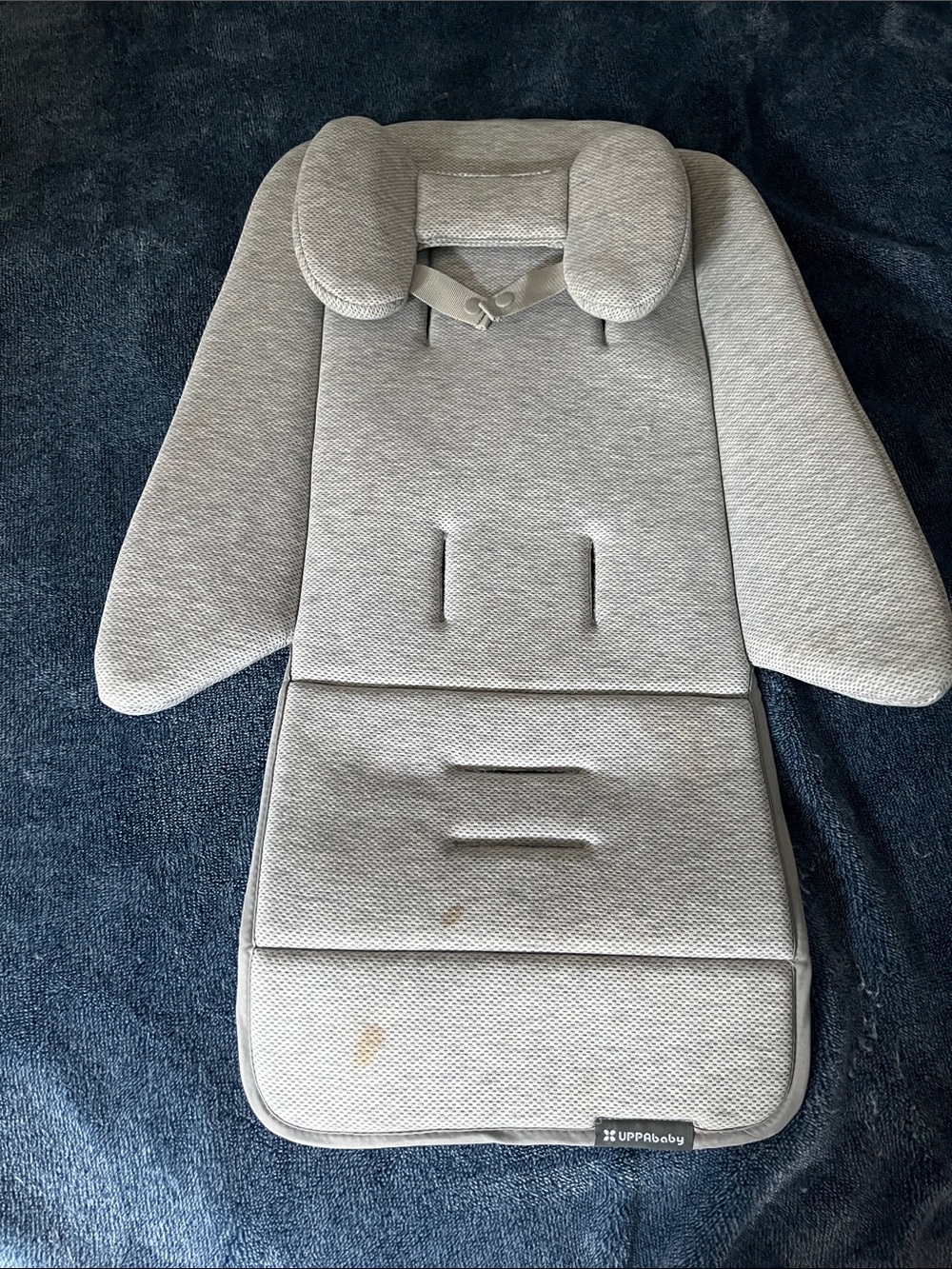 UPPAbaby infant snug seat Gray Infant Stroller Seat Liner Insert
